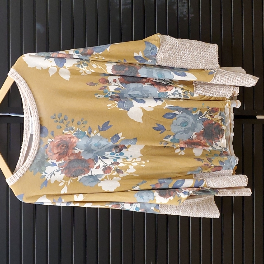NWT white birch top